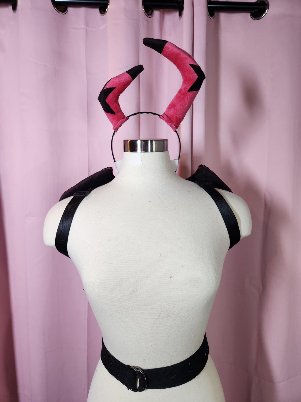 Helluva Boss Verosika Mayday Costume - Horns, Tail, Wings