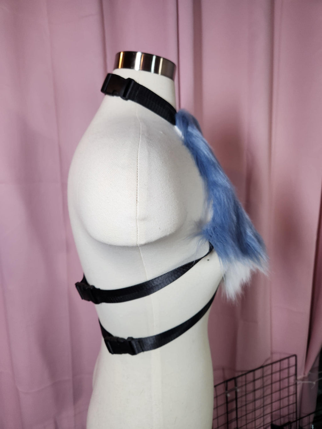 Helluva Boss Hazbin Hotel Stolas Chest Fluff Harness